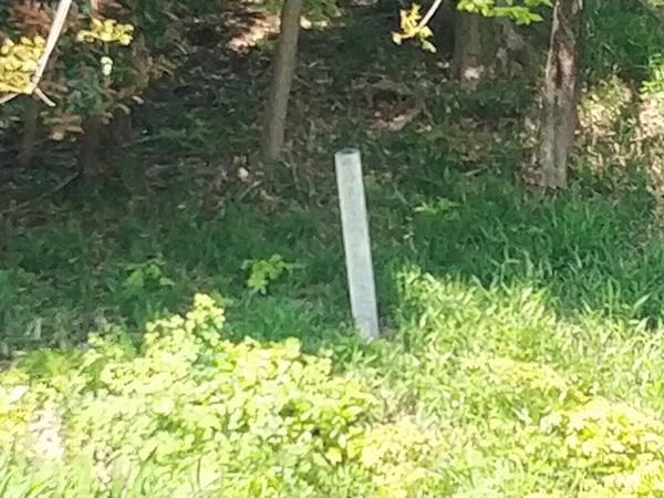 墓山古墳の石碑