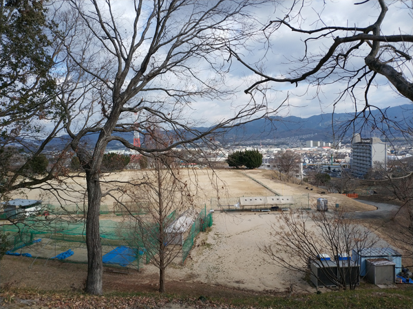 お亀石古墳からの眺め