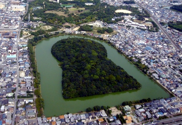 上石津ミサンザイ古墳(履中天皇陵)