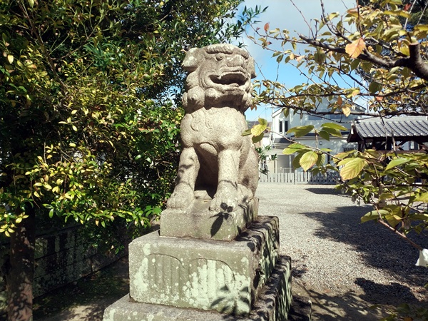丹比神社の狛犬