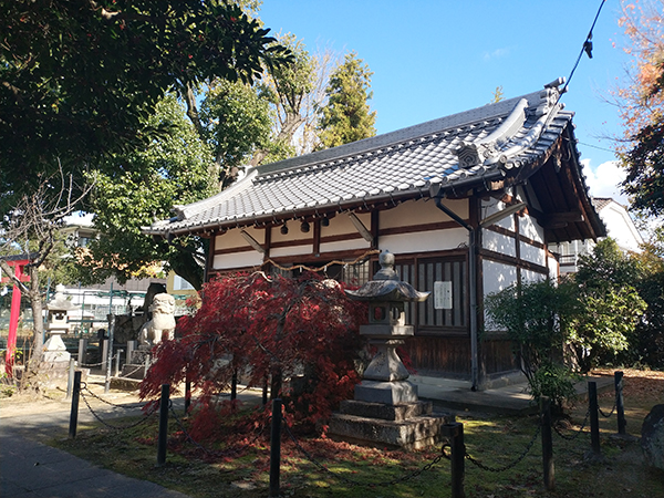 板茂神社の拝殿3