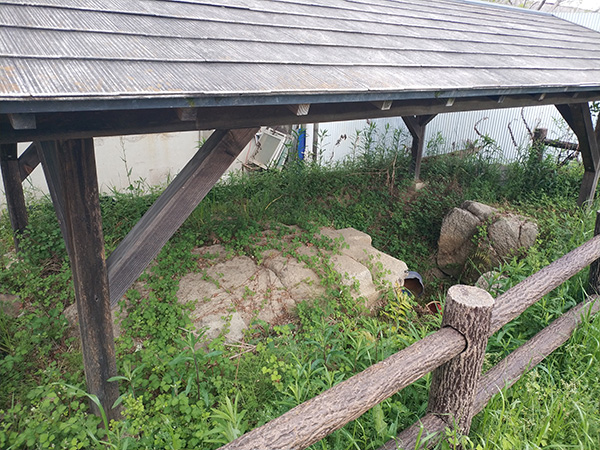 御旅所北古墳の石棺