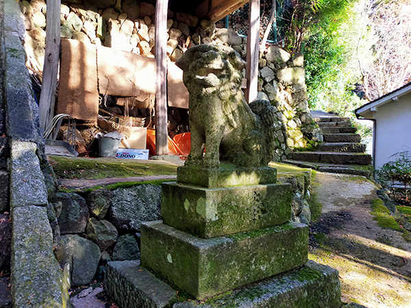 蟹井神社の狛犬