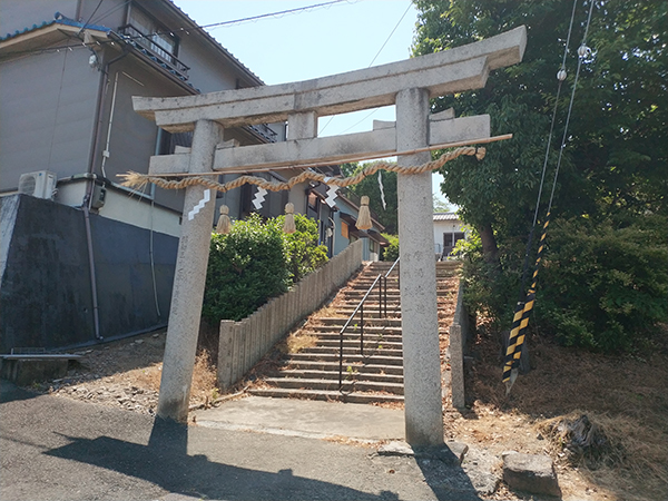 日吉神社(蔵之内)の鳥居3