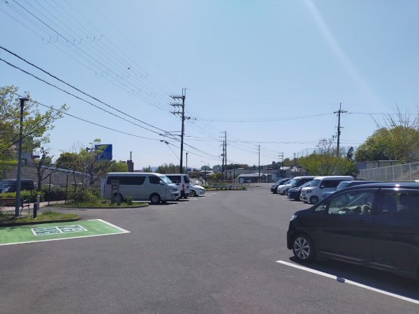 副池オアシス公園の駐車場