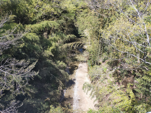 西新町公園にある聖アンデレ橋