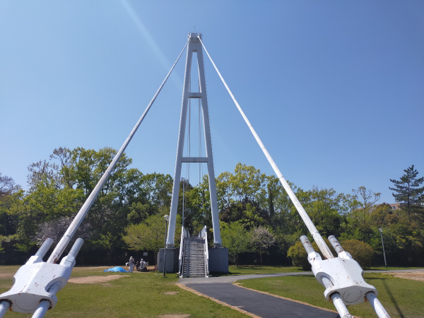 西新町公園にある聖アンデレ橋03