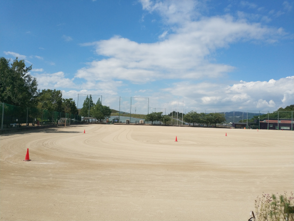 グレープヒルスポーツ公園のグラウンド