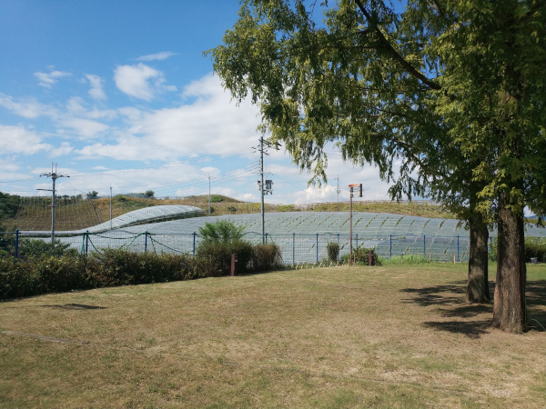 グレープヒルスポーツ公園のふれ愛広場キャンプ
