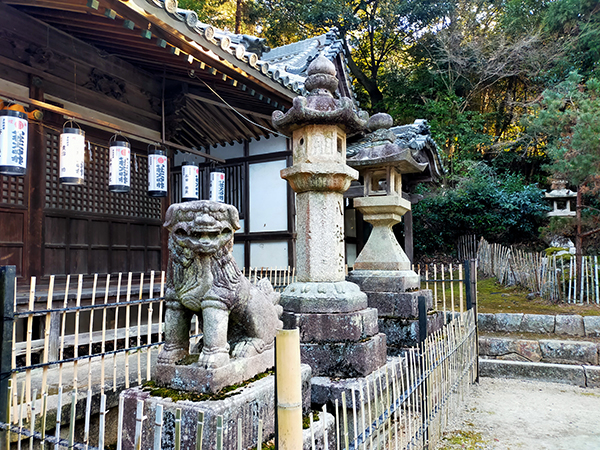 科長神社の狛犬