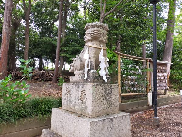 野々上八幡神社の狛犬