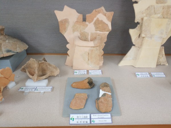 羽曳野市文化財展示室の室内