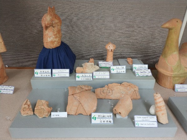 羽曳野市文化財展示室の室内