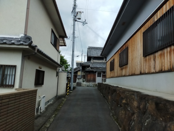 佐備地区の街並み