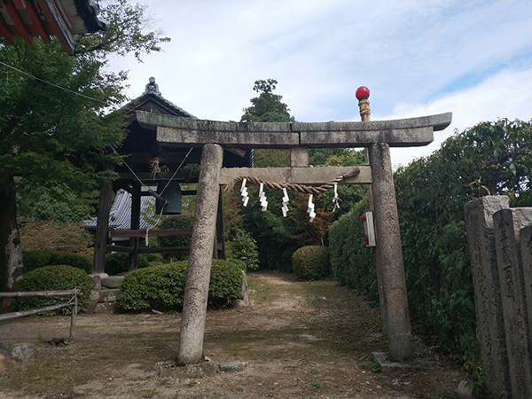 咸古神社の一の鳥居