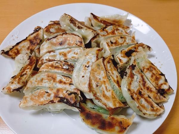 餃子の雪松・羽曳野店の餃子