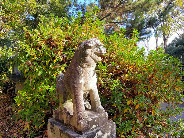 池之原神社の狛犬