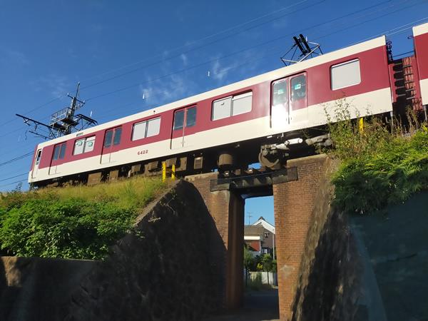 近鉄道明寺線の第2号溝橋