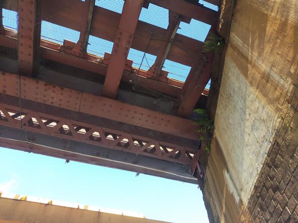 近鉄道明寺線の奈良街道陸橋