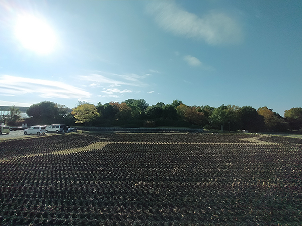 桜珈琲美原店の隣にある黒姫山古墳