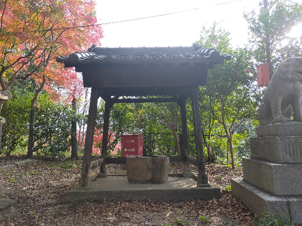 野中神社の手水舎