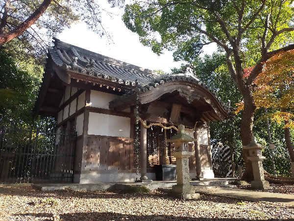 野中神社の拝殿