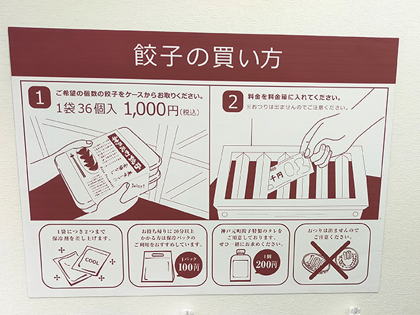 「神戸元町餃子」藤井寺店