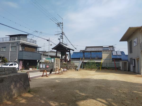 中村神社跡の全景