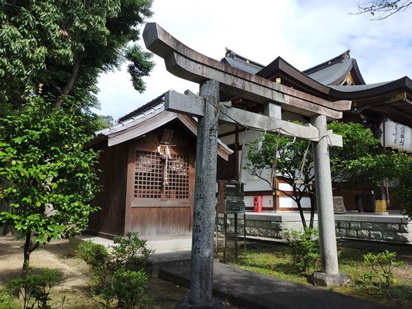 黒田神社内にある恵比須神社