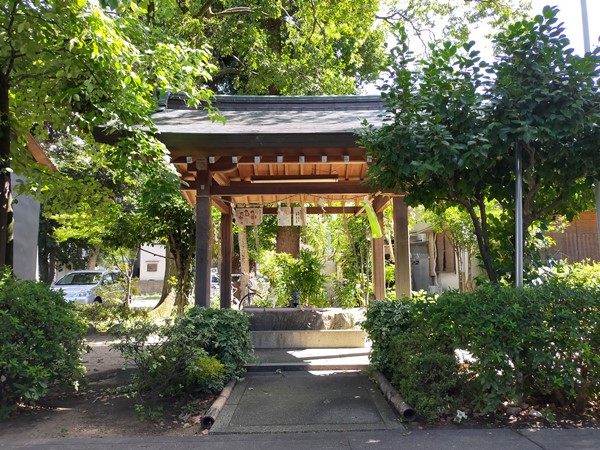 黒田神社の手水舎