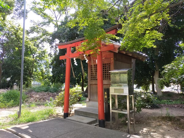 黒田神社内にある稲荷神社