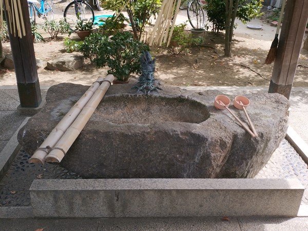 黒田神社の手水舎