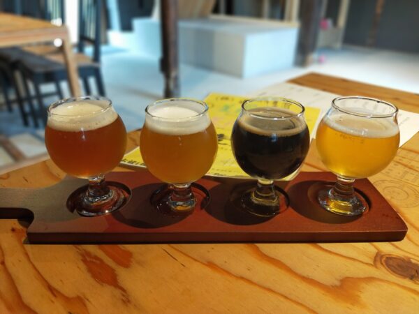 MONZENのビール飲み比べ